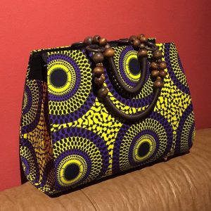 African print Handbag