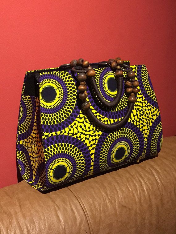 African print Handbag